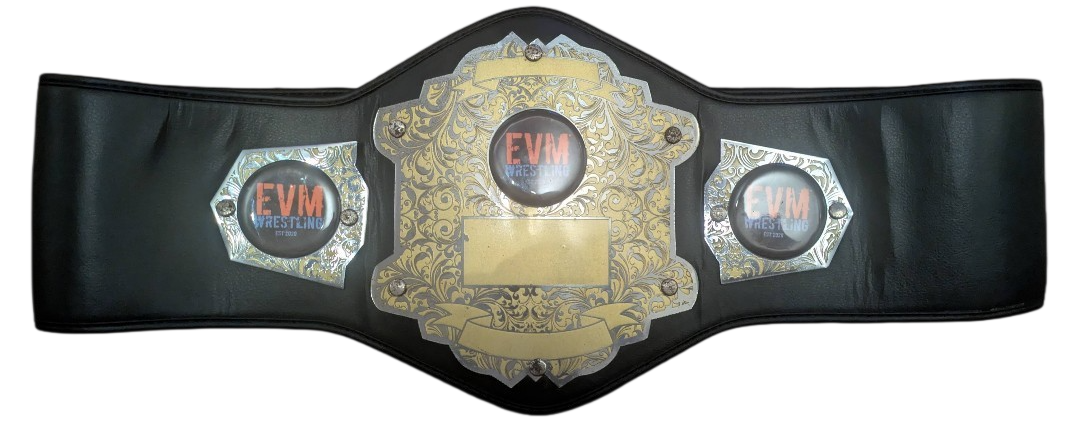 EVM Showcase Championship belt
